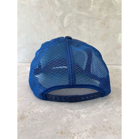 Vintage 80’s special export beer blue corduroy mesh trucker hat - Picture 5 of 7